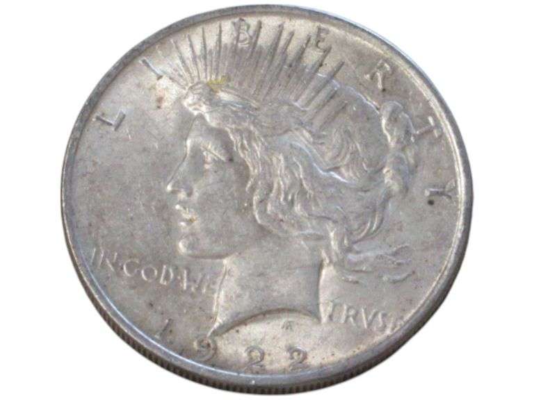 1922 Peace Silver Dollar  -  Collectible
