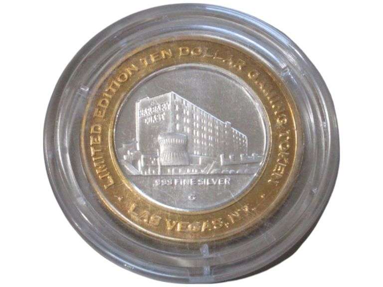 Limited Edition $10 Gaming Token - Lake Mead Barbary Coast