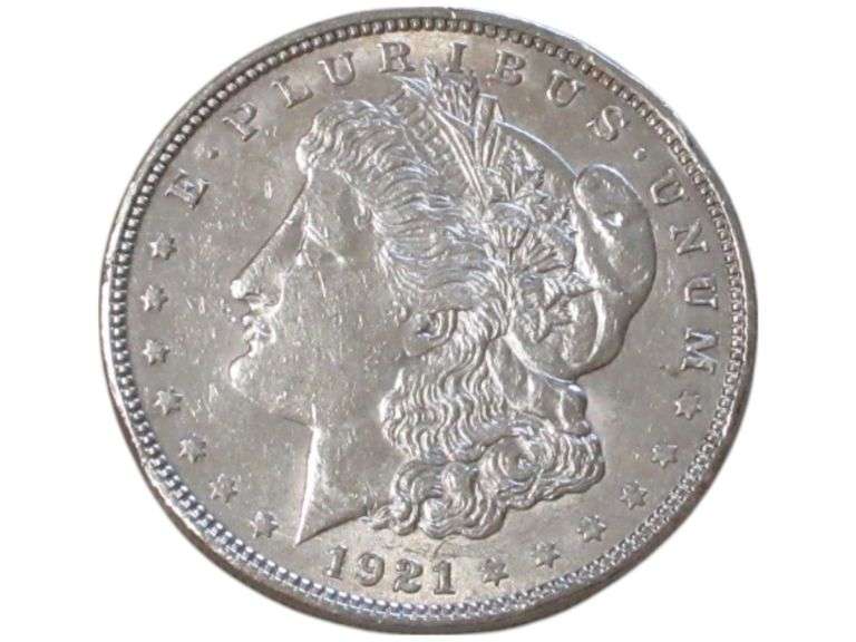 1921 D Morgan Silver Dollar
