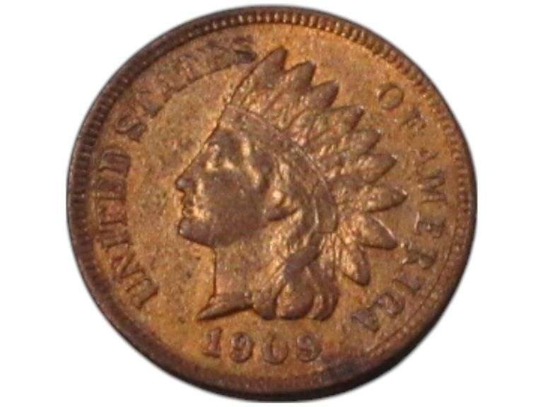 1909 Indian Head cent – U.S. One Cent