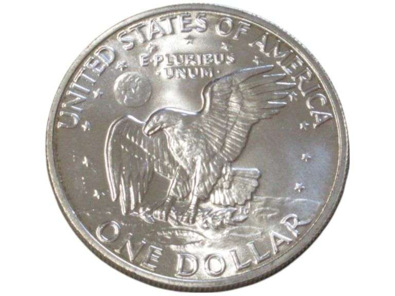 1972 S Silver Eisenhower Dollar
