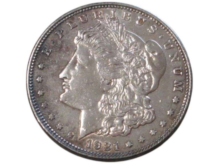 1921 D Morgan Silver Dollar
