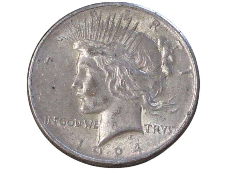 1924 Peace Silver Dollar