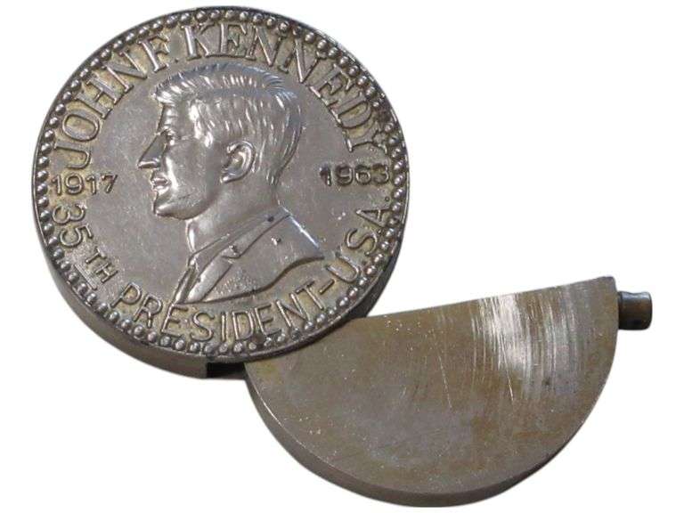 Vintage John F. Kennedy Coin Holder