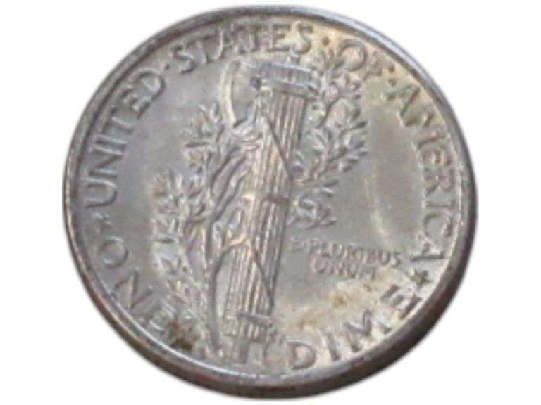 Vintage 1945 Mercury Dime