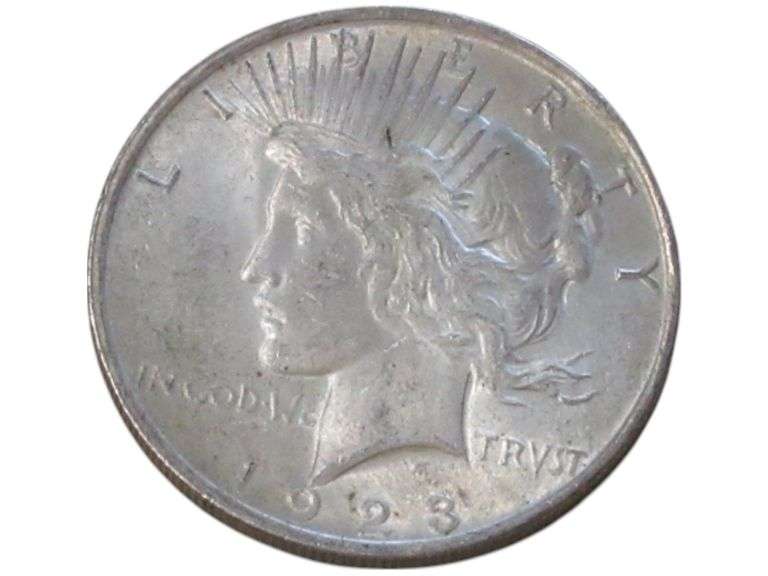 1923 Peace Silver Dollar  - Collectible U.S. Currency