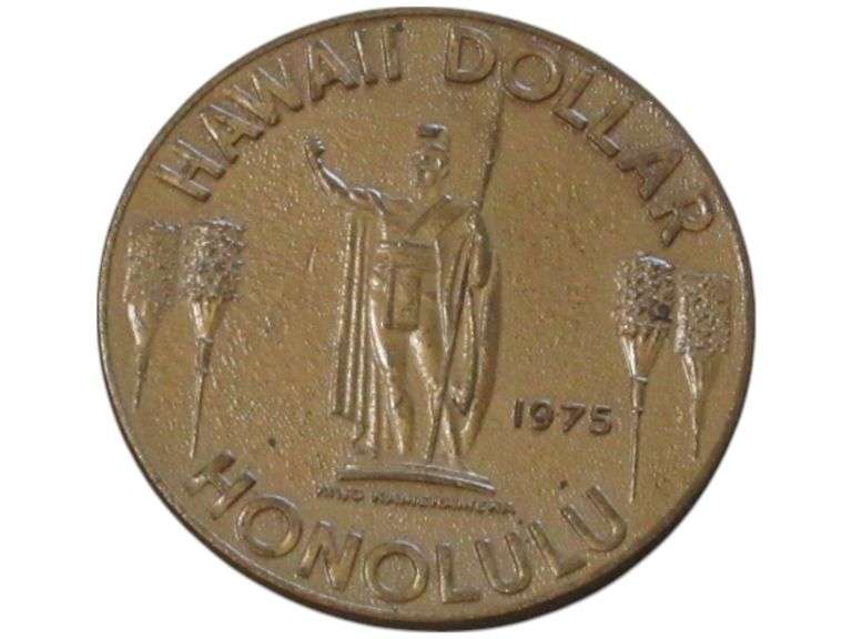 1975 Hawaii Dollar  - Honolulu Souvenir