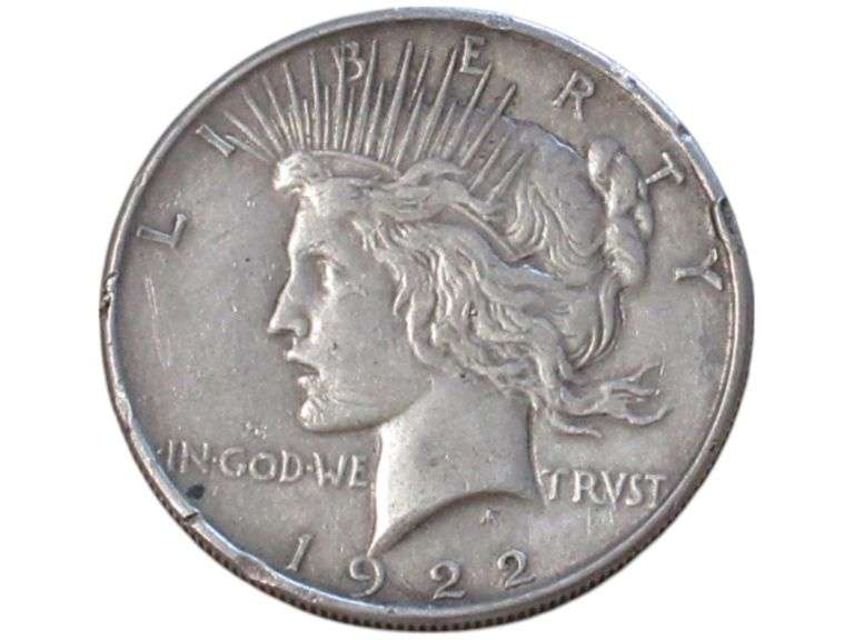 1922 Liberty Silver Dollar  - Vintage Collectible
