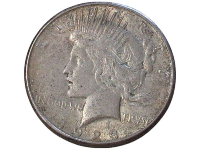 1923 Peace Silver Dollar  - Vintage Collectible