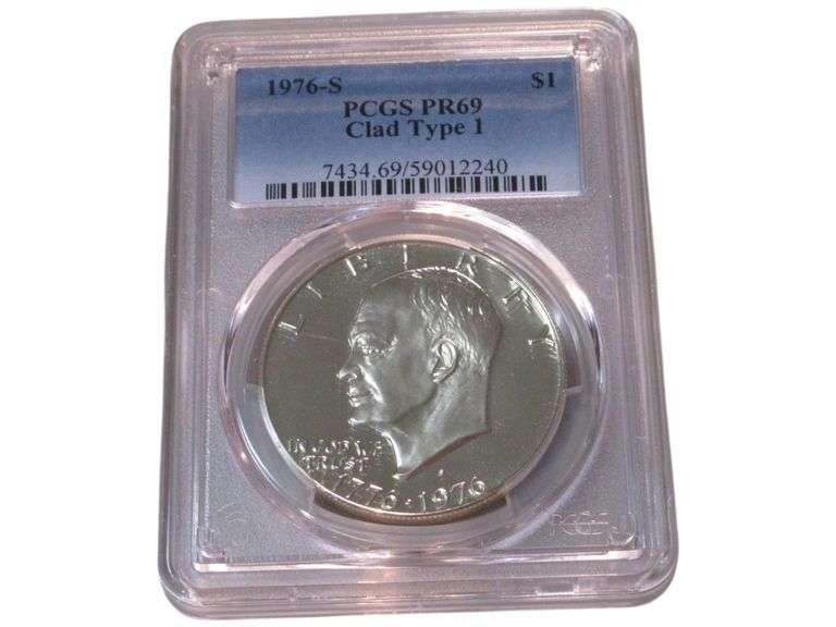 1976-S Eisenhower Dollar PCGS PR69 Clad Type 1