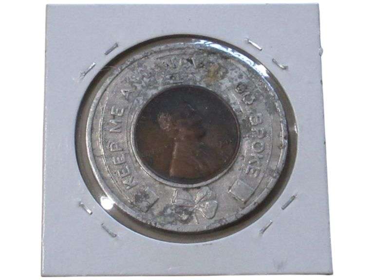 1946 Waco Gin Lucky Token  – Environmental Damage