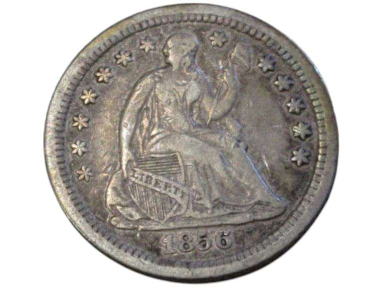 1856-O Seated Liberty Silver Half Dime