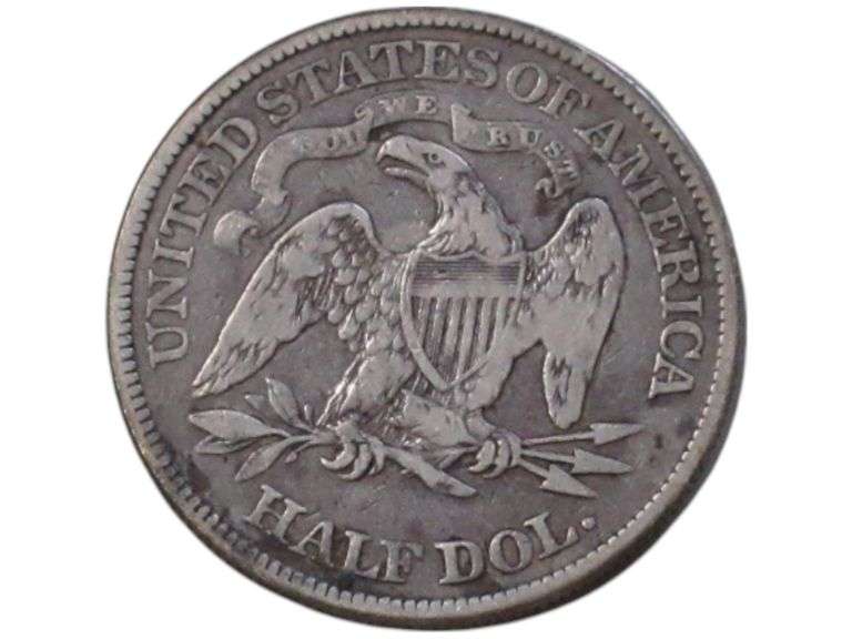 1877 Seated Liberty Half Dollar
