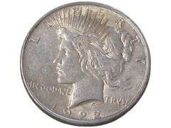 1922 Peace Silver Dollar  - U.S. Liberty Head