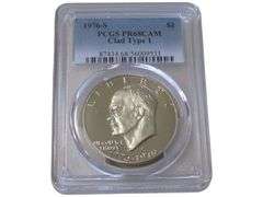 1976-S Eisenhower Bicentennial Dollar PCGS PR68CAM Clad Type 1