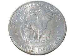 1971 S Silver Eisenhower Dollar  - Collectible US Currency