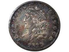 1829 Capped Bust Half Dime Stunning Coin
