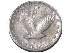 1927 Standing Liberty Quarter  - Silver U.S. Mint