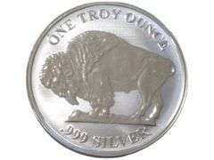 Buffalo Nickel Silver Round  – Liberty Design .999 Reverse Proof