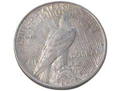 1922 Peace Silver Dollar  - U.S. Liberty Head