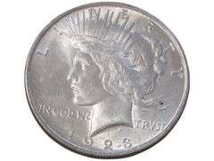 1923 Peace Silver Dollar  - US Mint Collectible