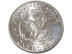1972 S Silver Eisenhower Dollar