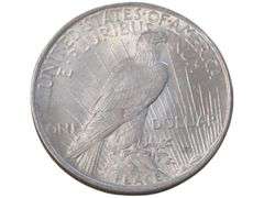 1923 Peace Silver Dollar  - US Mint Collectible