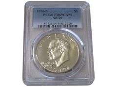1976-S Eisenhower Silver Dollar PCGS PR69CAM