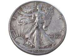 1942 Walking Liberty Half Dollar  - Silver Collectible