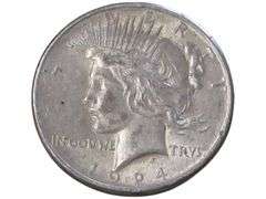 1924 Peace Silver Dollar