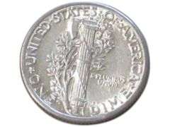 Vintage 1942 Mercury Dime - Collectible Silver