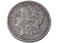 1901 O Morgan Silver Dollar