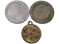 Vintage Casino Gaming Tokens & Kennedy Center Medal  Collection