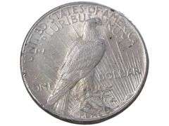 1924 Peace Silver Dollar