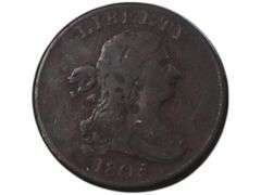 1805 Draped Bust Half Cent Tough coin
