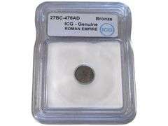 ICG Certified Bronze Roman Empire  27BC-476 AD