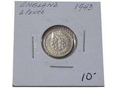 1943 English Threepence  -  Collectible
