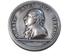Vintage Horatio Gates Comitia Americana Medal