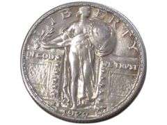 1927 Standing Liberty Quarter  - Silver U.S. Mint