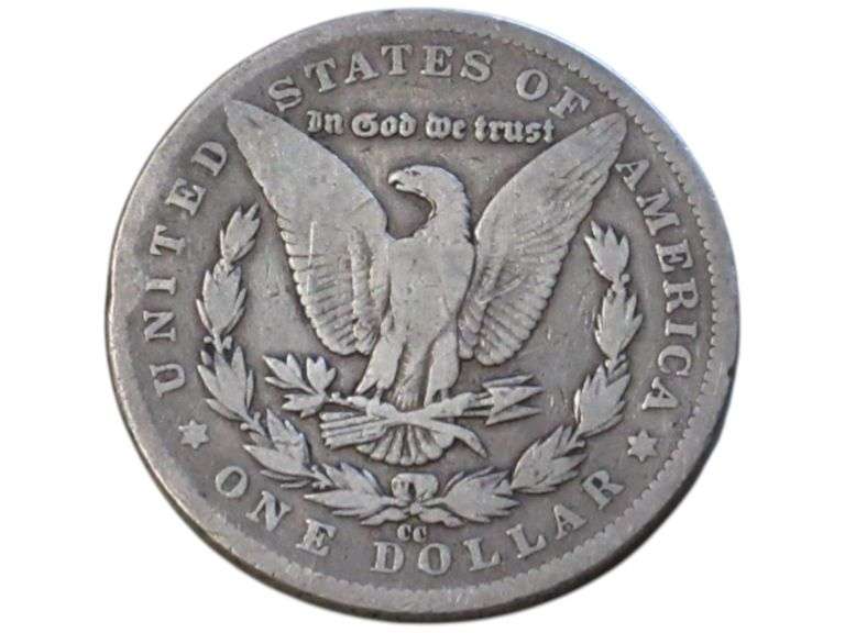$1 1890-CC Carson City Morgan Silver Dollar