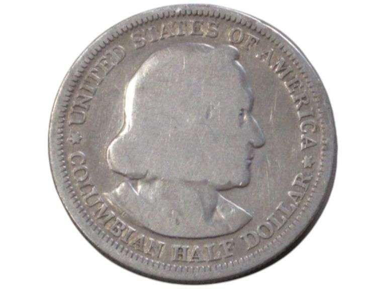 1893 Columbian Exposition Half Dollar  - United States Commemorative
