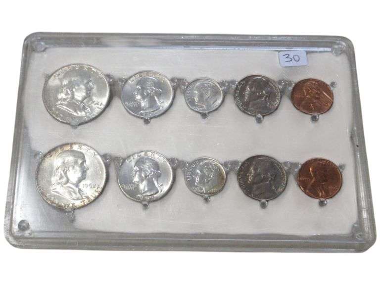1962 U.S. Mint Silver  Proof Set in Original Holder