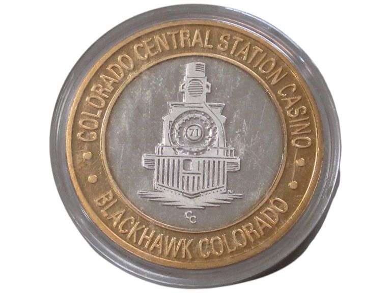 Colorado Central Train Commemorative  - .999 Fine Silver