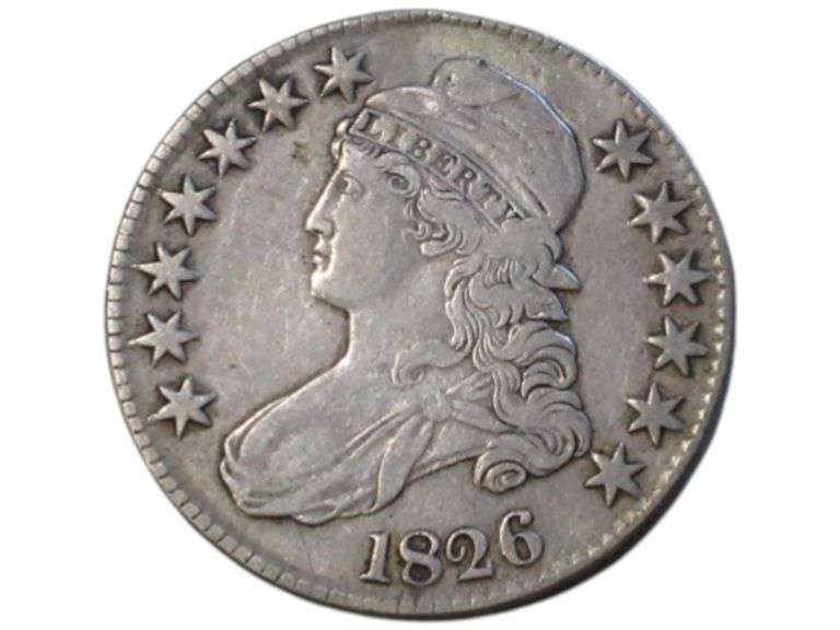 1826 Capped Bust Half Dollar
