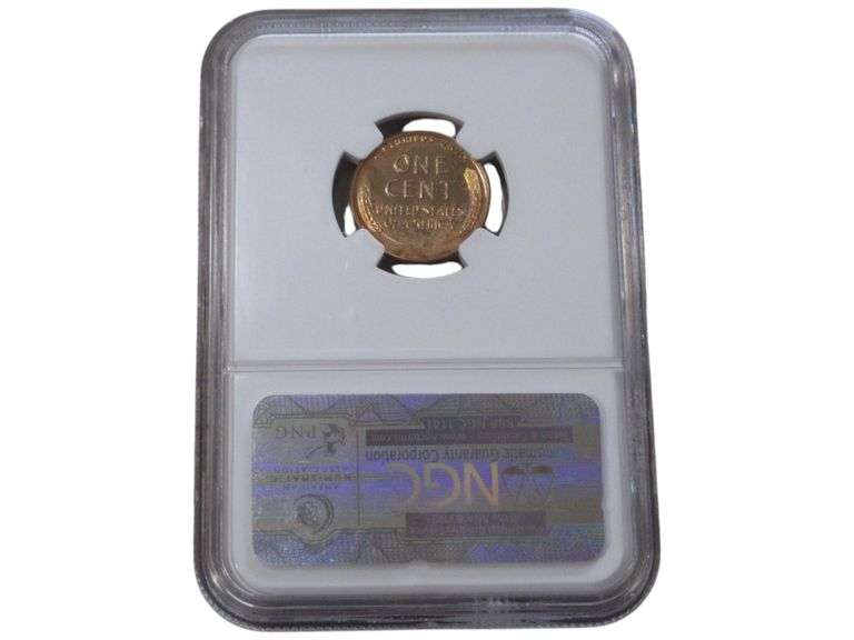1958 Proof 1 Cent NGC PF66 RB Graded