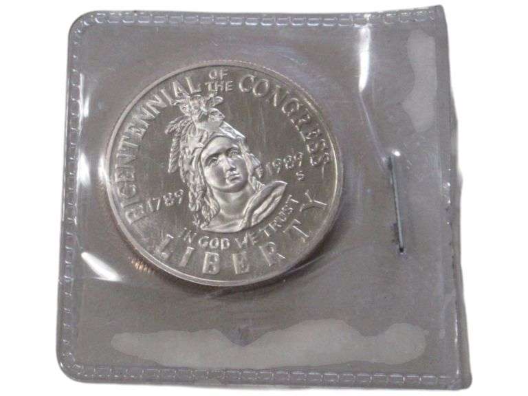 Bicentennial of the Congress 1789-1989 Liberty  in Protective Case Clad