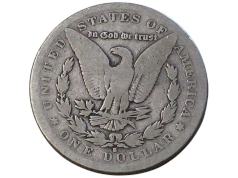 1886 S Morgan Silver Dollar