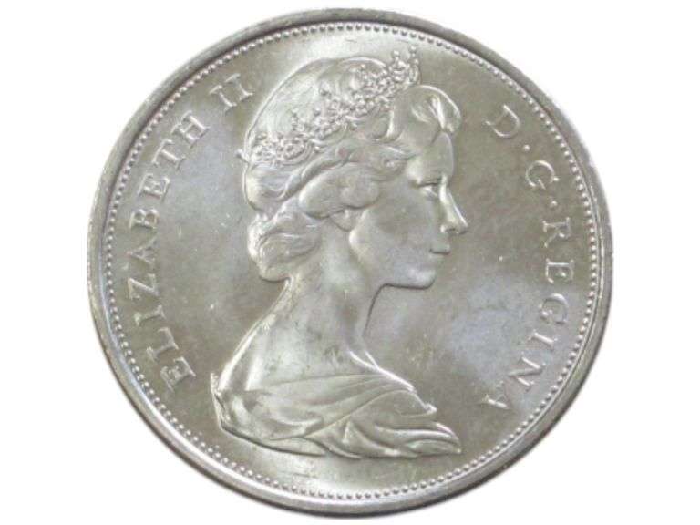 SILVER 50 CENT 1967 CANADA