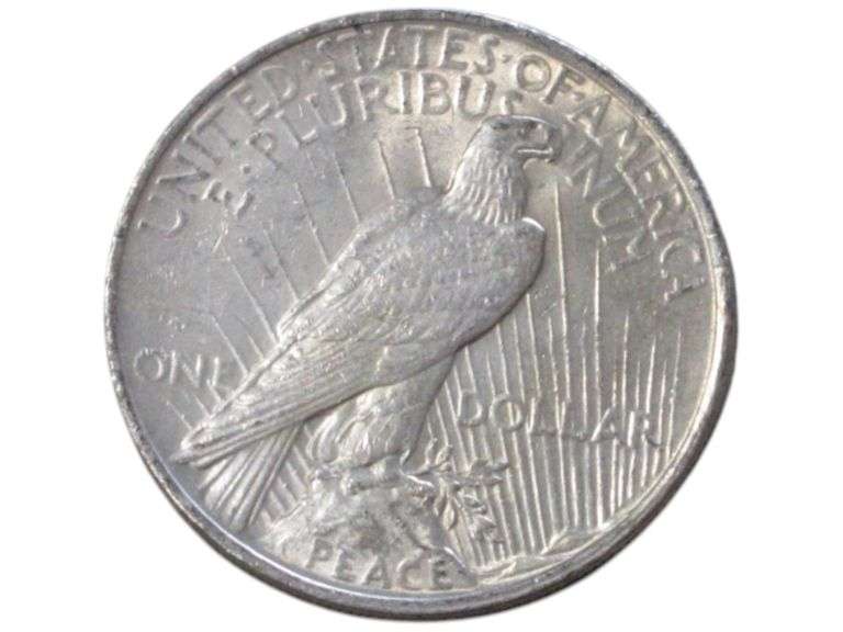 1922 Peace Silver Dollar  - Collectible US Currency