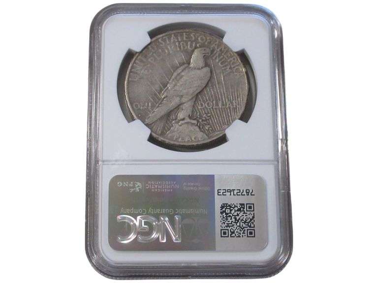 1934-S Peace Silver Dollar $1 VF 20 - NGC Certified